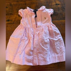 Pink infant dress